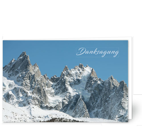 Berge (Nadeln von Chamonix)